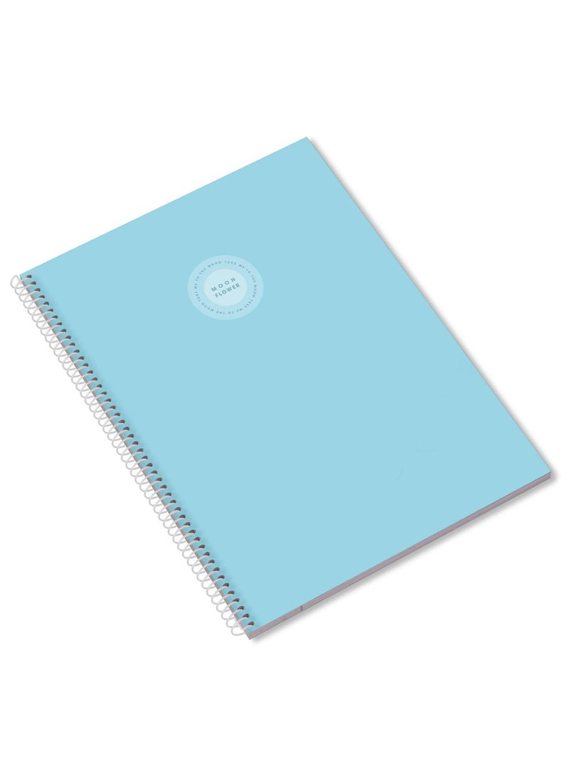 Ambar 1-Piece A4 Size Spiral Notebook Single Lined Ruling Assorted Designs - Image 3