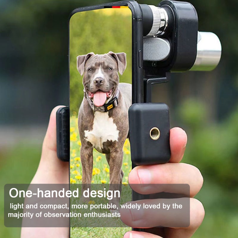 Monocular 8*20 Compact - Portable Pocket Type With Stainless Steel Housing, XP5 Wide Angle Lens, BAK4 Prism & FMC Coating for Outdoor Observation Enthusiasts - Image 2