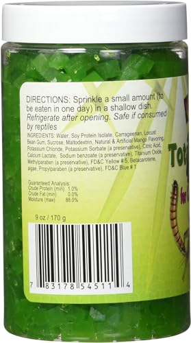 Nature Zone SNZ54511 Feeder Insects Total Bites Soft Moist Food with Spirulina, 9-Ounce - Image 3