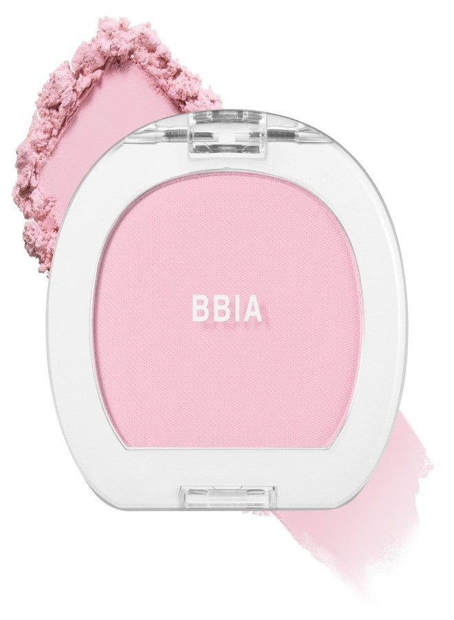 BBI@ BBIA BBIA Last Blush NEW 15 Colors - Cheek Blush Shaping Shading Contour & Highlight Long-Lasting Matte Finish Natural Shades Buildable & Blendable Daily Korean Face Makeup (06 SWEET PEA, Pack of 1) - Image 1