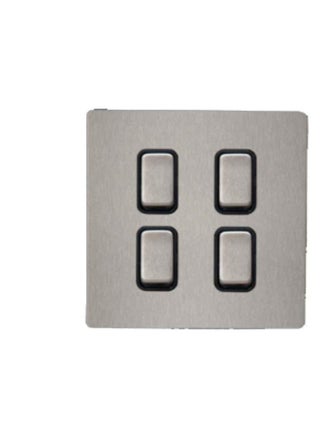 RR Switch SS Brushed- 4 Gang-2 Way-10Amp-VN6699M-B-BSS - pzsku/Z48B89B6A8F28BE0AEDE4Z/45/_/1712320460/fae80886-a793-4761-a8c2-d9da6300d5fe