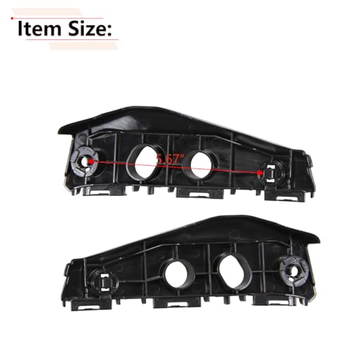 RLB-HILON Front Bumper Bracket Compatible with Toyota Corolla 2011 2012 2013 Year, for Driver and Passenger Side Pair/Set - Image 3