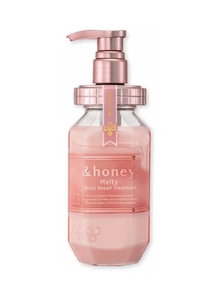 &Honey - Japanese Hair Conditioner for Moisturizing and Repairing (Milti) 2.0 445g