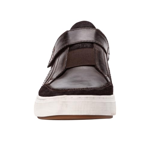 Propét Men's Kade Skate Shoe, Chocolate, 13 X-Wide US - Image 4