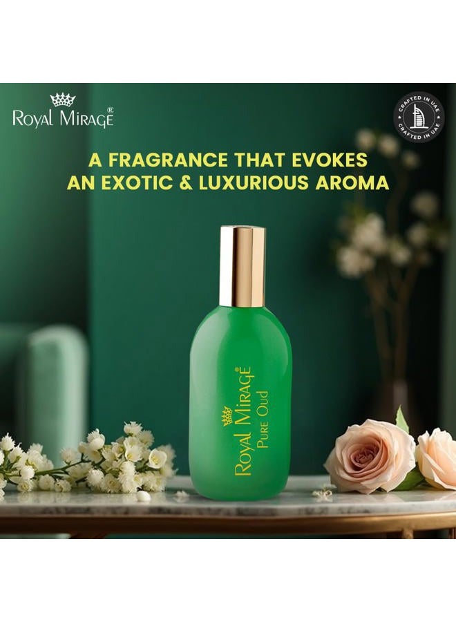 ROYAL MIRAGE Pure Oud Eau De Cologne Perfume For Men, 120 ml - Image 3