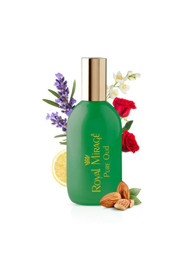 ROYAL MIRAGE Pure Oud Eau De Cologne Perfume For Men, 120 ml - Image 1