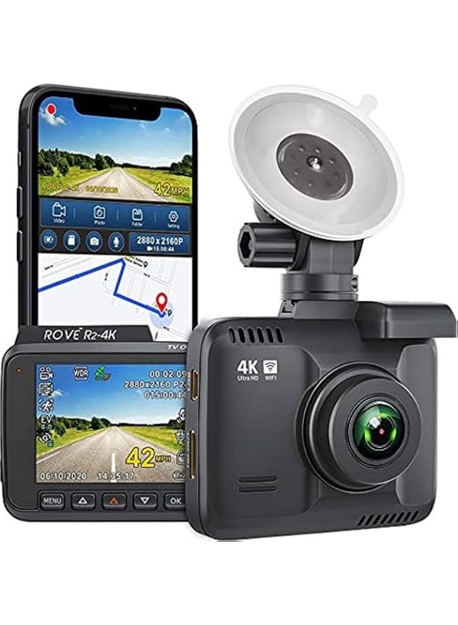 ROVE R2-4K Dash Cam Built in WiFi GPS Car Dashboard Camera Recorder - Image 4