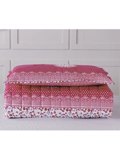 Sleep night Sleep Night Kids Compressed Comforter Set, Reversible Bedding Set For Girls And Boys, Soft Breathable 3Pcs, Single Size 150 X 200 Cm, Modern Printed And Double Sided Box Stitch Pattern, Multi-Color  - Image 2