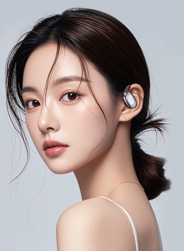 Stylish and practical wireless hook-type Bluetooth earphones for sports, with noise reduction, non-in-ear design, and ultra-long battery life. - Image 5