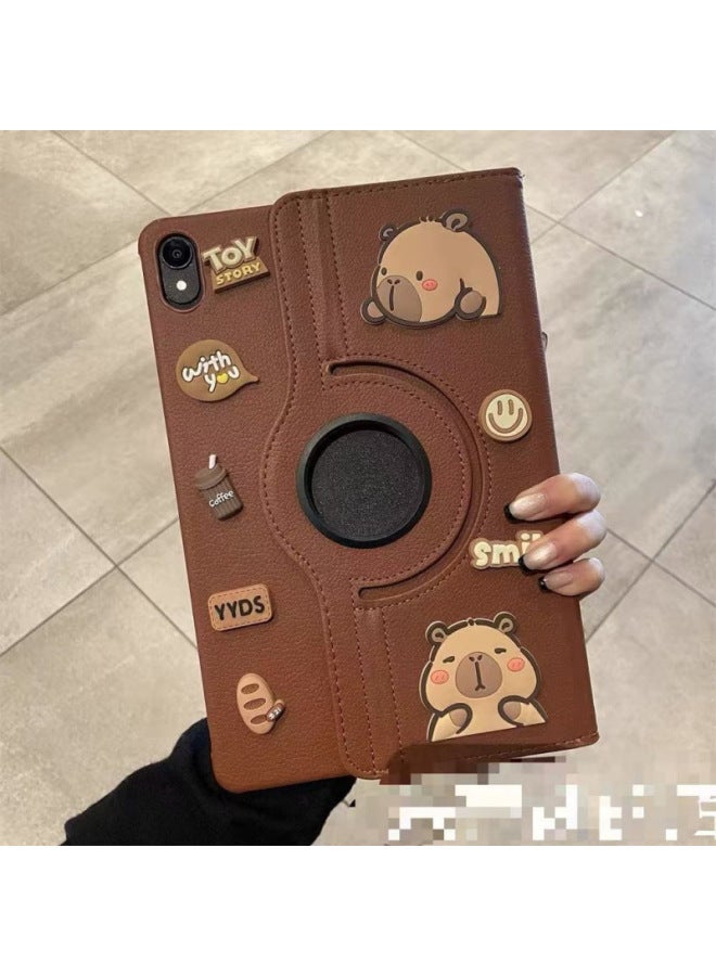 Kapibala Rotating Leather Case Protective Cover. Apple's New Tablet With Free Shipping. Free Shipping To Your Home