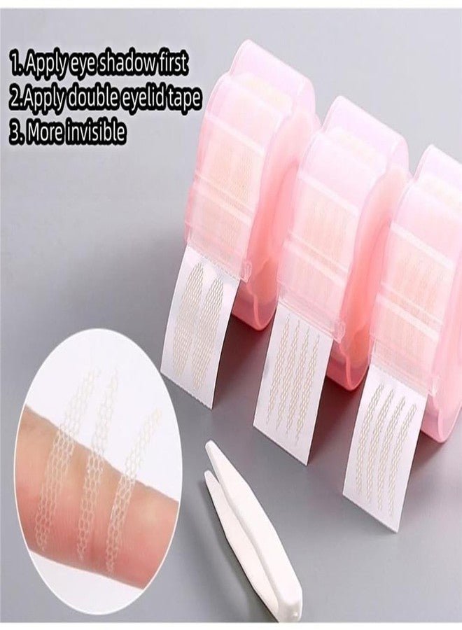 shenghang Eyelid Tape Invisible Eye Stickers Portable Breathable Natural Invisible Single Sided Double Eyelid Tape Self-Adhesive Eyelid Stickers Instant Eye Lift Strips - Image 4