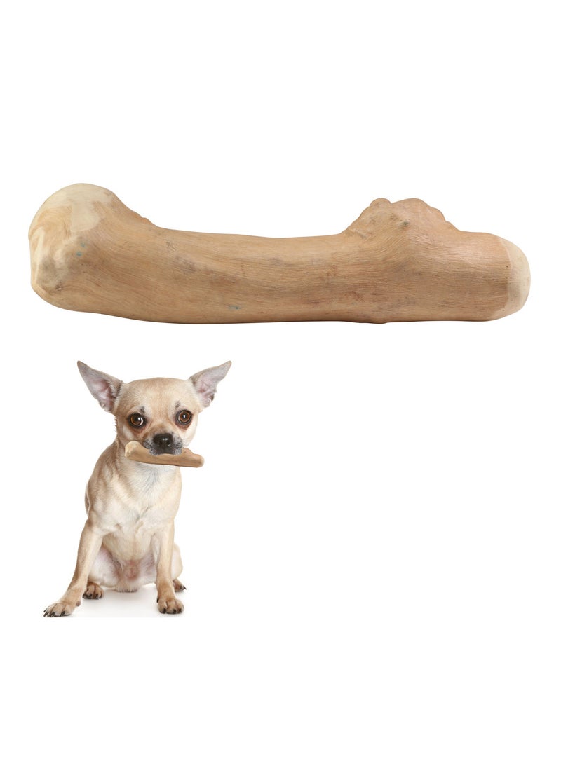 CHEWY BONE Puppy Chew Wooden Stick Bone Organic Indonesian Java Wood Small dog Teething Dog Toys for Aggressive chewer  - Image 1