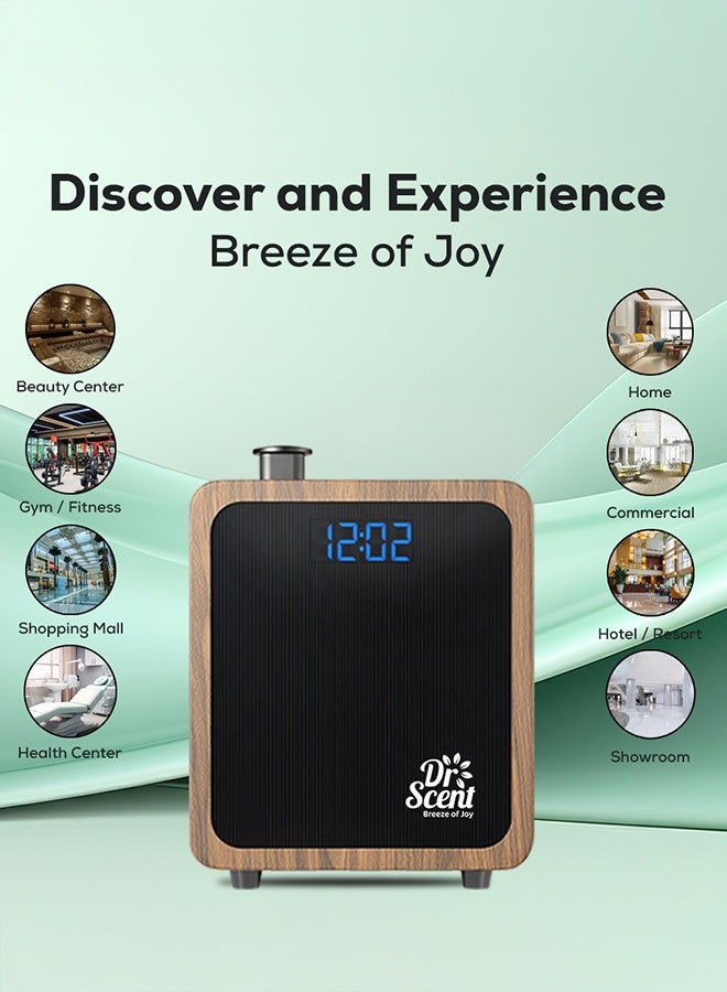 Dr Scent Breeze of Joy Dr Scent Essential Oil Diffuser Fragrance Machine Wood (Medium) - Image 5