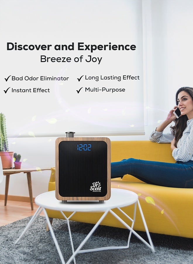 Dr Scent Breeze of Joy Dr Scent Essential Oil Diffuser Fragrance Machine Wood (Medium) - Image 4