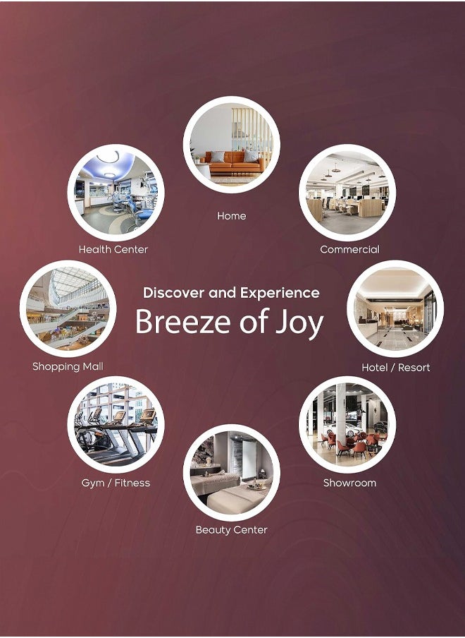 Dr Scent DR Scent Breeze of Joy Essential Oil Diffuser Fragrance Machine Wood (Medium)  - Image 5