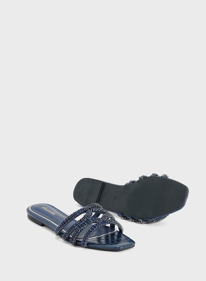 خزانة صندل فلات لامع - Image 3