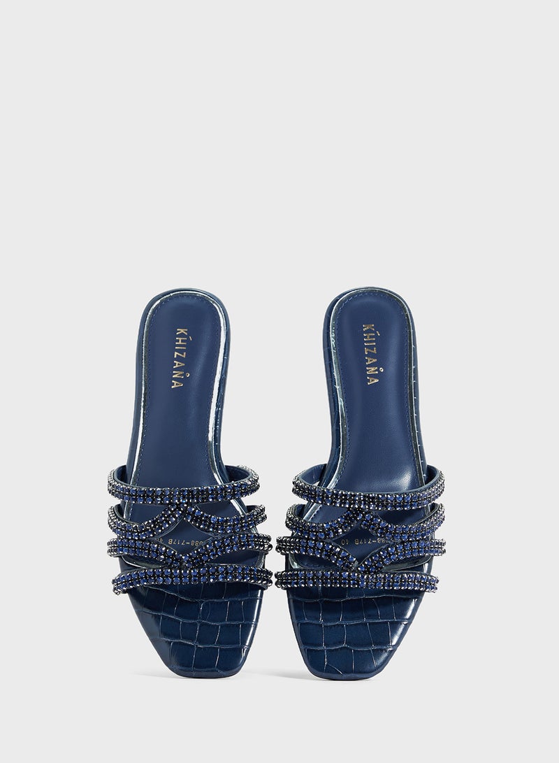 خزانة صندل فلات لامع - Image 4