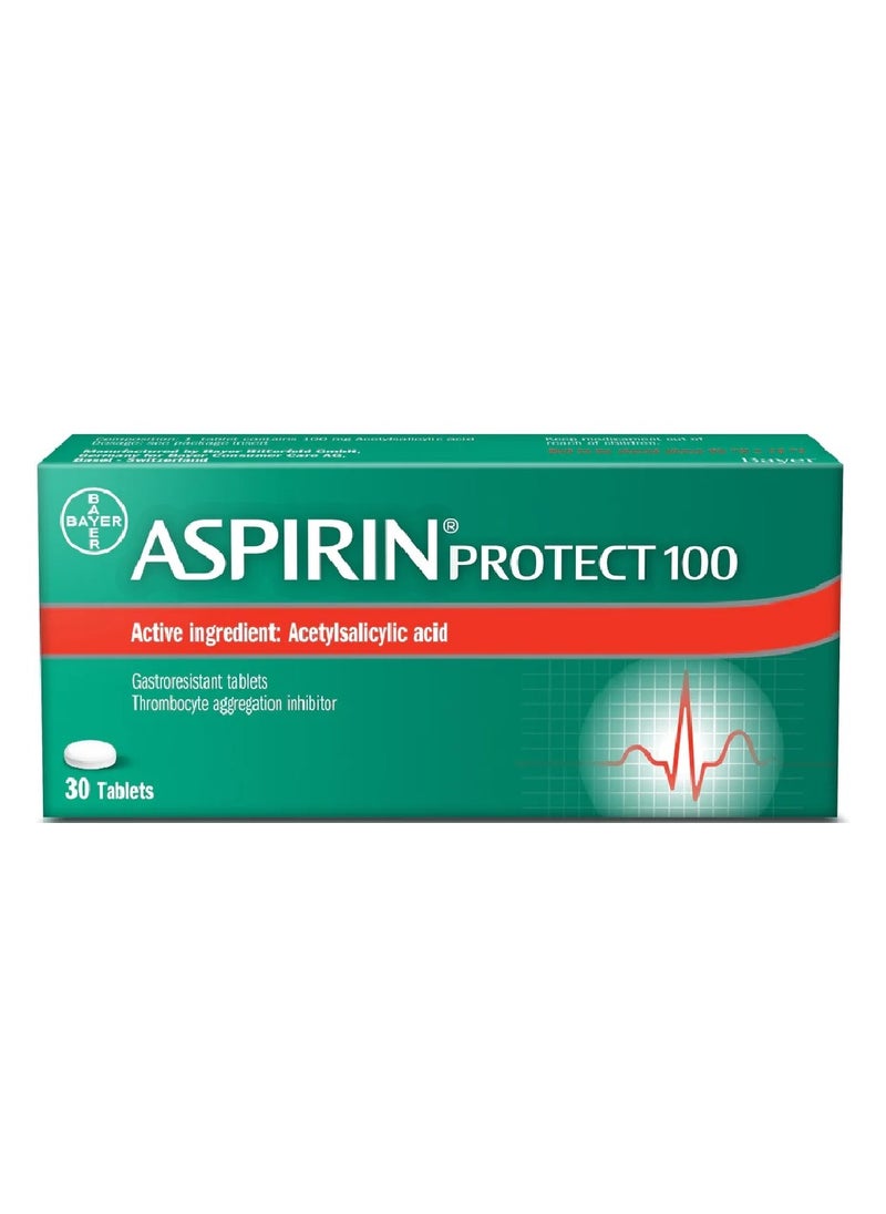 BAYER Aspirin Protect 100 Mg 30 Tablets 