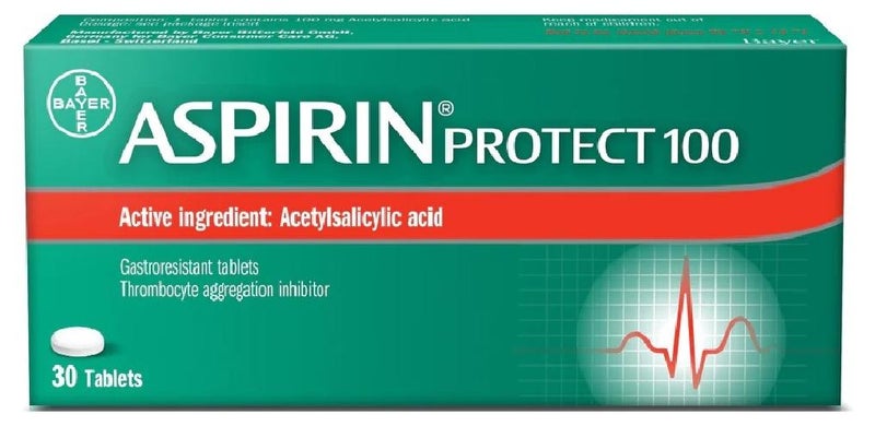BAYER Aspirin Protect 100 Mg 30 Tablets