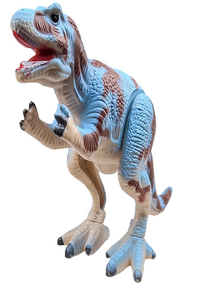 SAURAWAN Allosaurus Wind Up Dinosaur Toys for Kids 1-3 3-5 5-7, Realistic Dino Easter Wind Up Toy, Novelty Jumping ＆ Walking Dinosaur Clockwork for Boys Birthday Gift, Goodie Bag Stuffers, Treasure Box - Image 1
