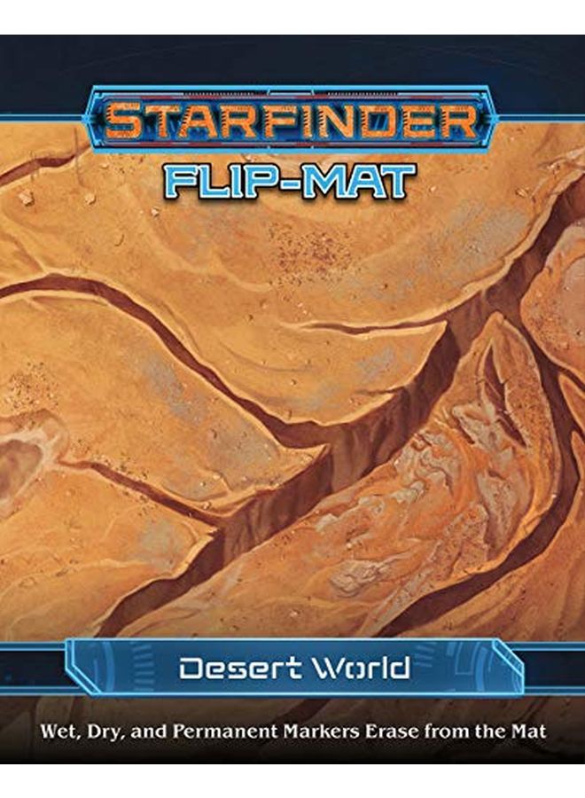Paizo Starfinder Flipmat Desert World - Image 1