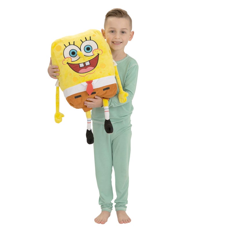 Franco Spongebob Kids Bedding Super Soft Plush Cuddle Pillow Buddy, One Size, By Franco - Image 2