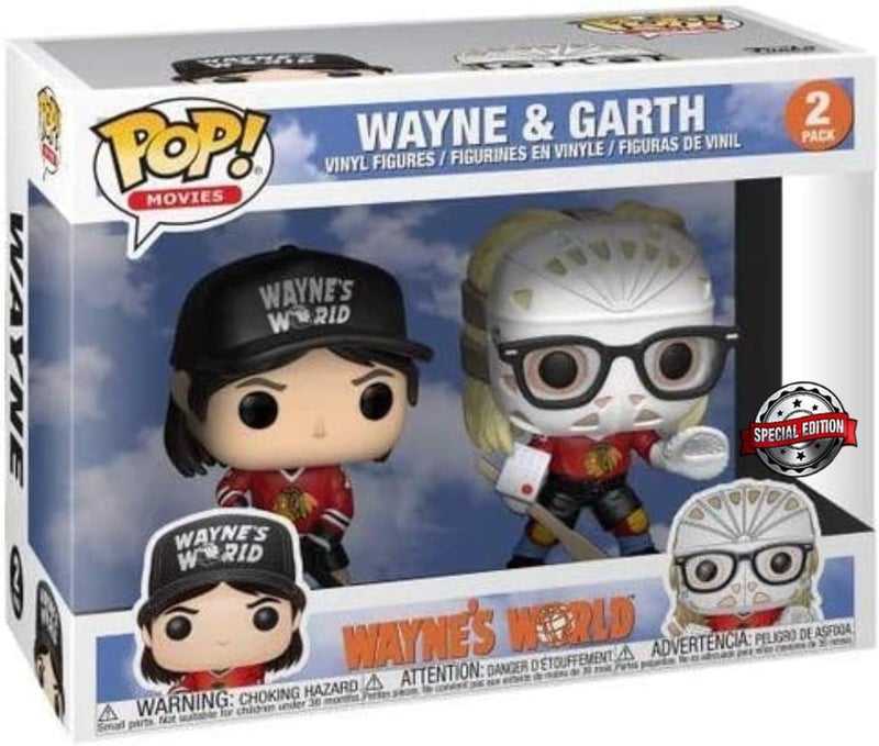 Pop Movies 375 Inch Action Figure Waynes World  Wayne  Garth 2Pack - Image 3