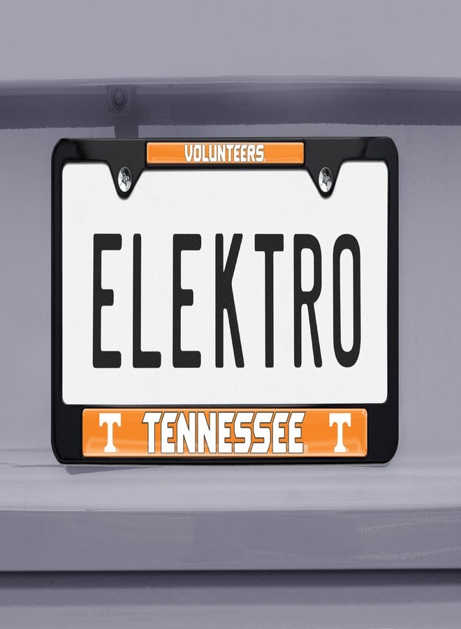 Elektroplate University of Tennessee Volunteers Black License Plate Frame - Image 2