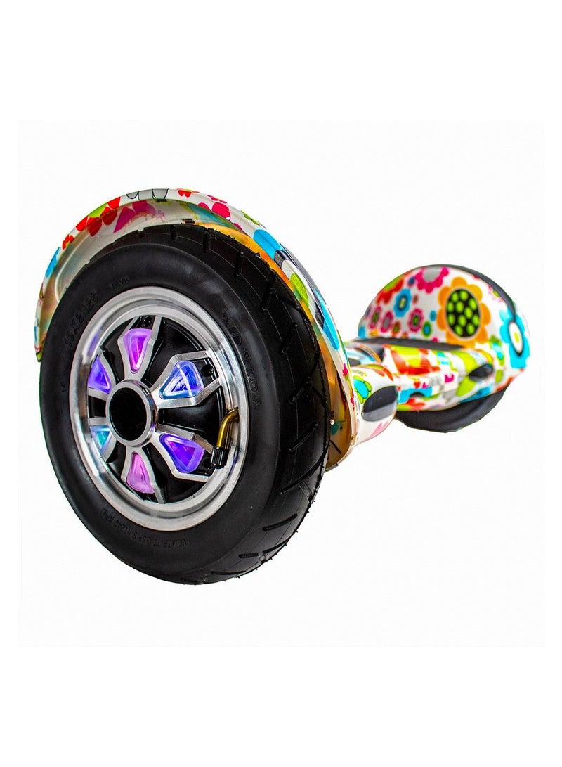 Smart Flowery Smart Balance Hoverboard with Bluetooth 10 inch - A3-AL10 - Image 2