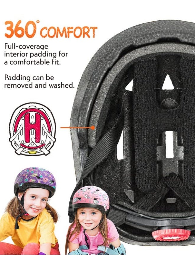 Toddler Bike Helmet for Boys and Girls, Adjustable Kids Helmets from Infant/Baby to Children, 1/2/3/4/5/6/7/8 Years Old  - Image 4