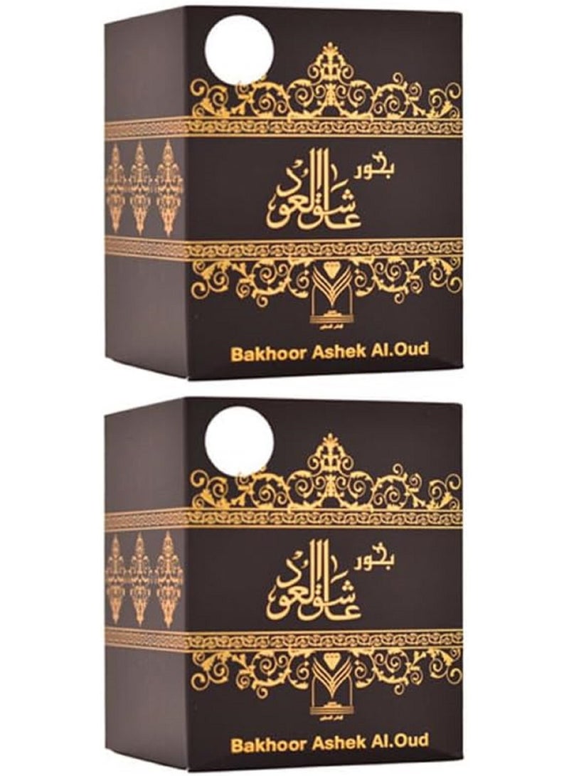 الماس بخور عاشق العود 30جرام*2قطع