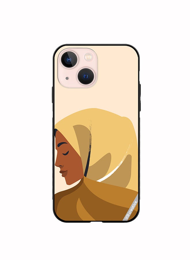 VR CREATIVE Protective Case Cover For Apple iPhone 14 Plus Cartoon Woman Shape Design Multicolour - Image 1