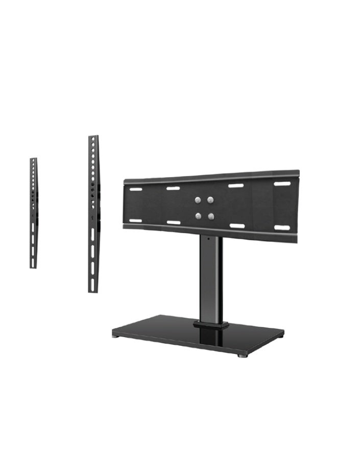 النجم الرئيسي حامل تلفزيون Prime Star PM 043DS، حامل عالمي منخفض الارتفاع لأجهزة تلفزيون LED/LCD/OLED/المنحنية مقاس 23-43 بوصة، أسود غير لامع، يدعم حتى 25 كجم، بحد أقصى VESA 400x300 مم، متضمن مستوى الفقاعة - Image 4