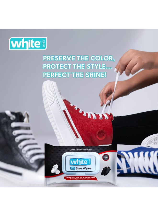 White wet wipes shoes 20 pulls - Image 5