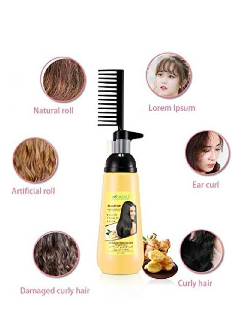 MOKERU Straight Hair Straighten Your Hair With Easy Way 160 ML - Image 3