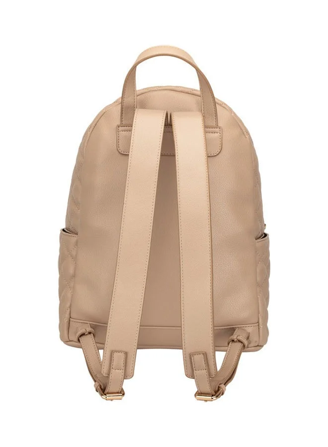 POLICE Cranium Beige Leather Backpack for Women