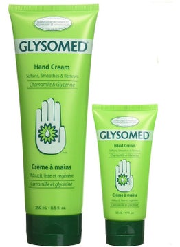Glysomed Hand Cream Mix Pack 1 x Large Tube 250mL  85 fl oz and 1 x Mini Travel Size Tube 50mL  17 fl oz