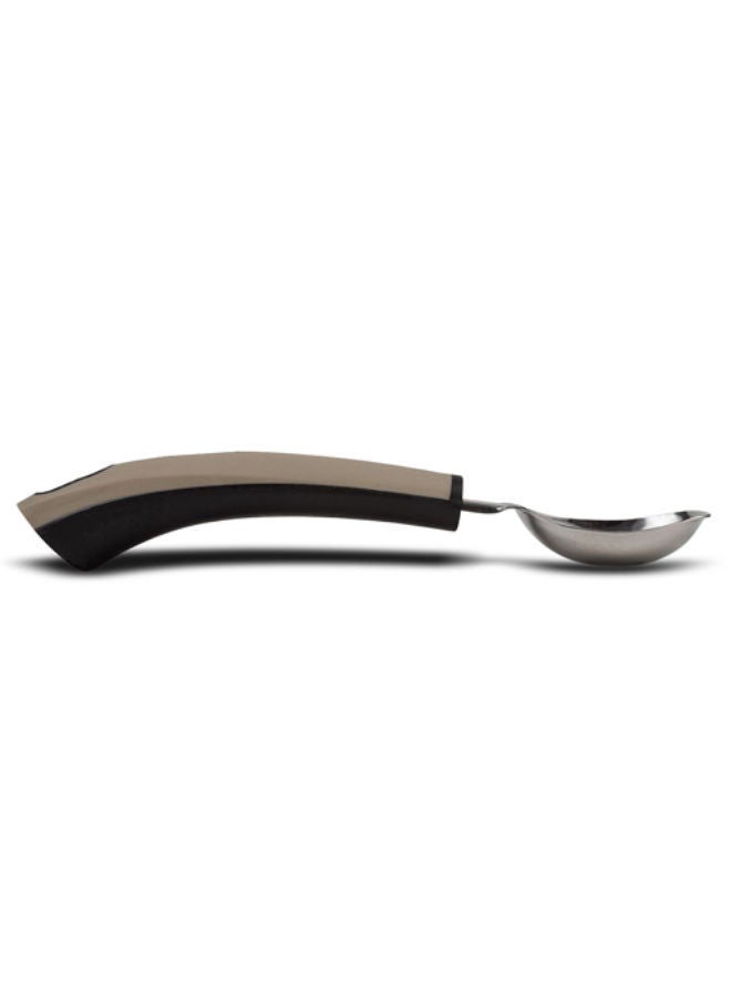 NAVA Stainless Steel Ice Cream Scoop "Misty" -Beige - Image 2
