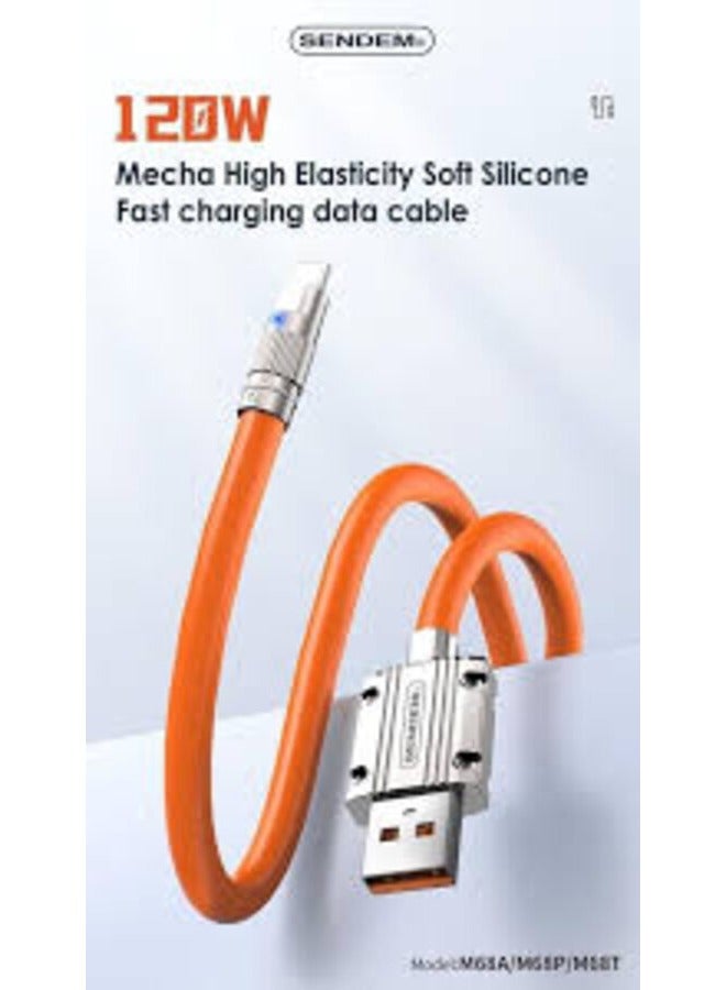 سيندم كابل شحن فائق السرعة 120 واط - Image 2
