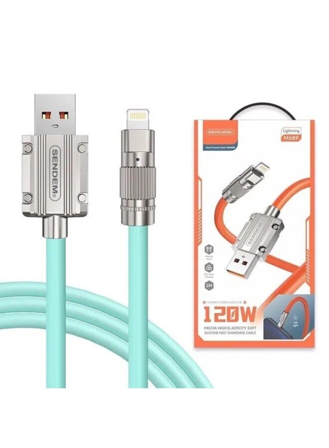 سيندم كابل شحن فائق السرعة 120 واط - Image 3