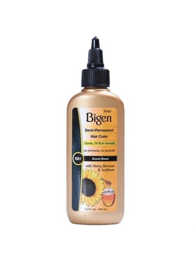 Bigen Semi Permanent Hair Color, Bluest Black, 3.0 Ounce (BSPBB1) - Image 1