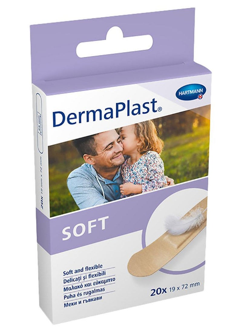 Hartmann Dermaplast Soft And Flexible Bandages- 19X72Mm- 20 Pack  - Image 1