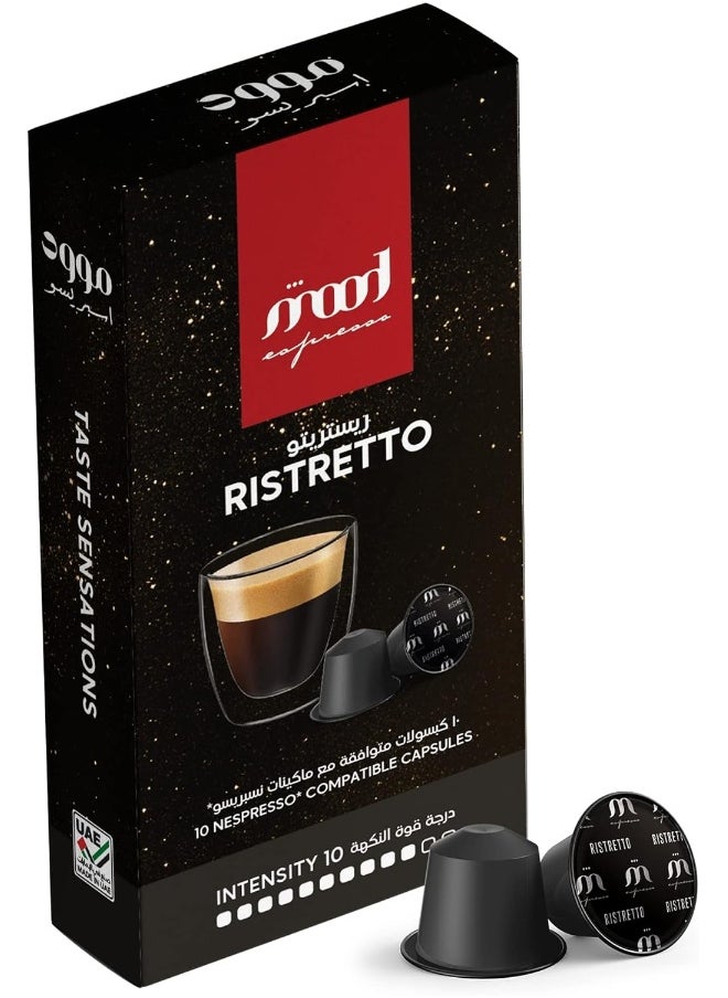 Mood Espresso Mood Espresso Nespresso Capsule, Ristretto 55G, 55 gm  - Image 1