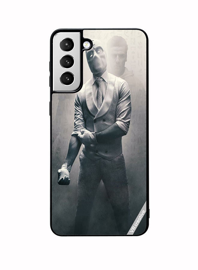 VR CREATIVE Protective Case Cover For Samsung Galaxy S22 Plus 5G Moon Knight Design Multicolour - Image 1