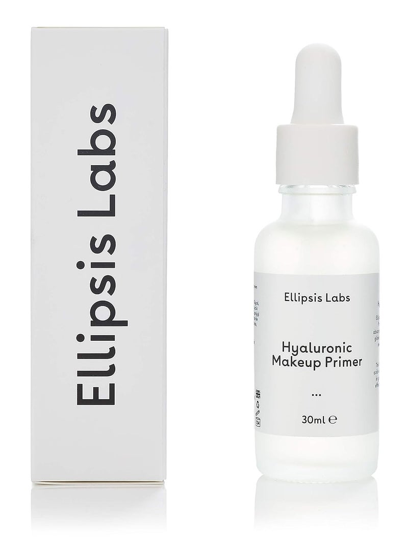 Hyaluronic Makeup Primer by Ellipsis Labs Containing Hyaluronic Acid to retain moisture and create a plumping effect Primes your face for makeup  foundation