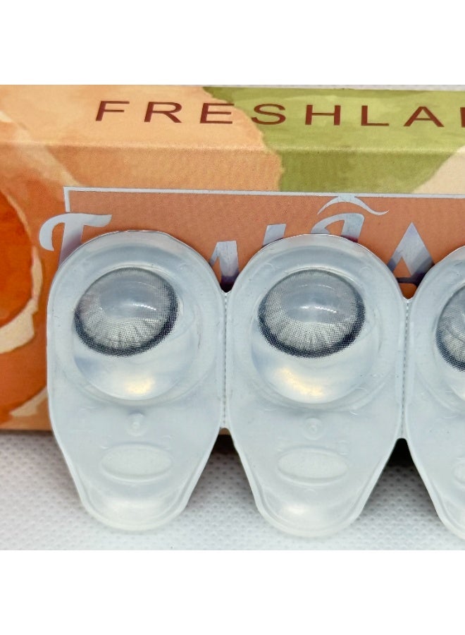 Fresh Lady Dawn Gray Contact Lenses - Image 1