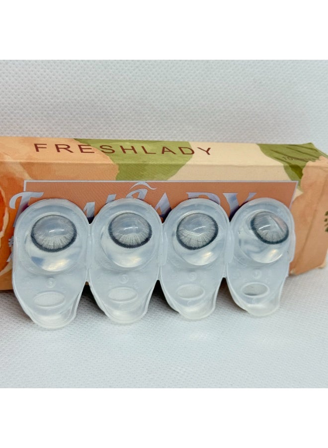 Fresh Lady Dawn Gray Contact Lenses - Image 5
