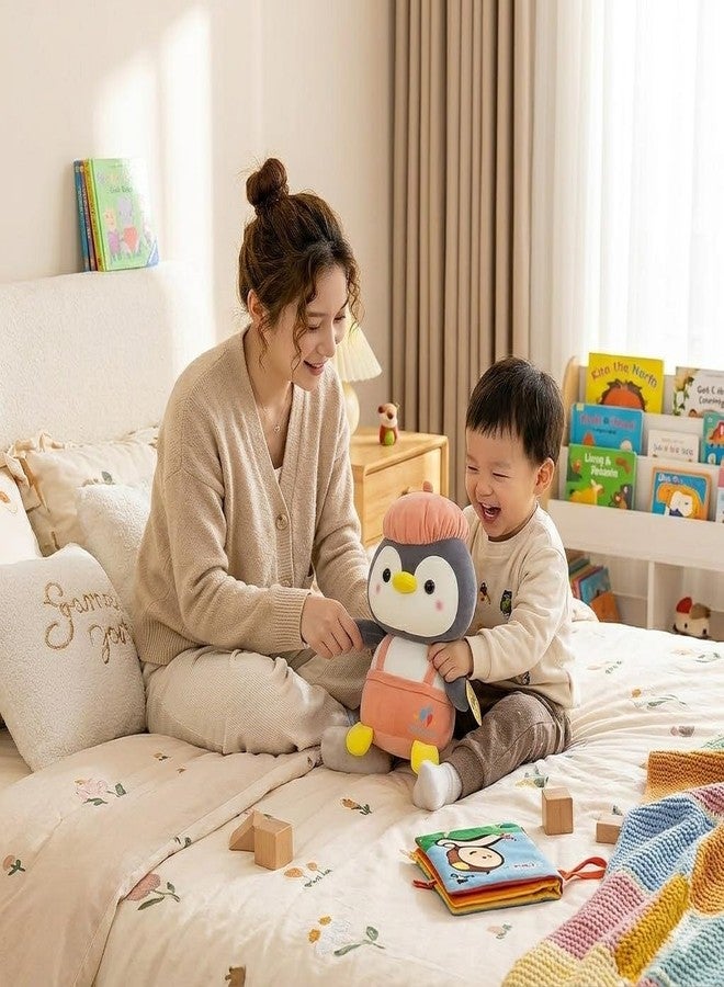 Softdreams Soft Plush Toy for Kids - Cute Stuffed Animal Soft Toy - Soft Cuddly Toy for Baby Boys & Girls, Return Gift & Room Décor -Random Color Cap Penguin 35cm - Image 2