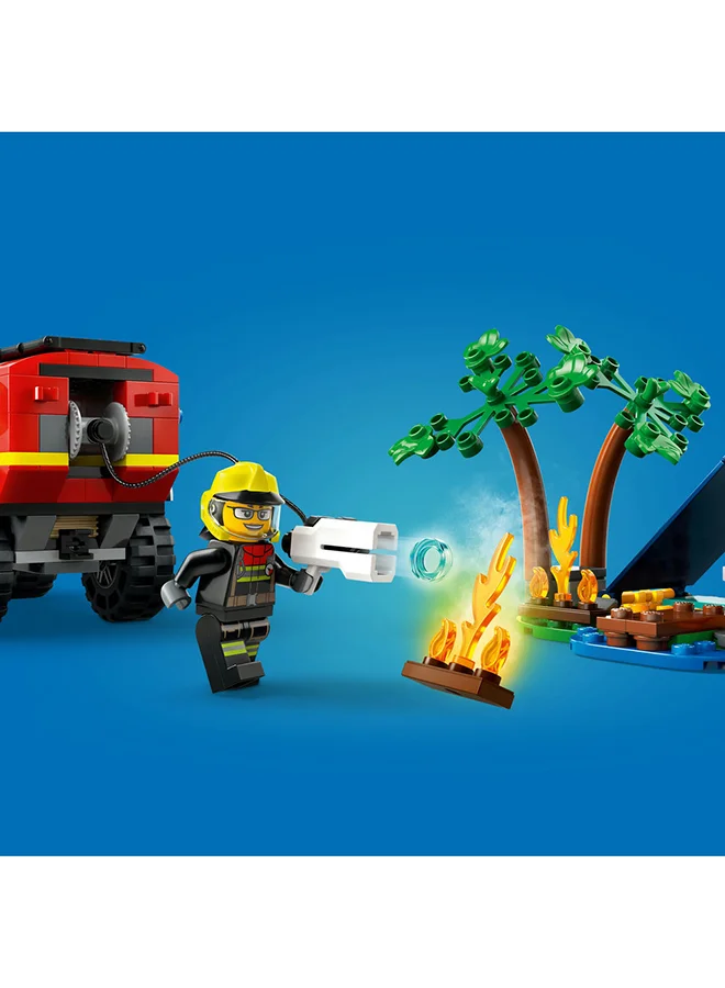 LEGO LEGO City 4x4 Fire Engine with Rescue Boat 60412 (301) Pieces