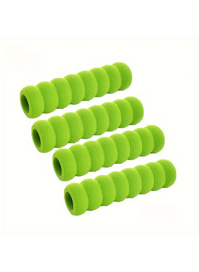 4 Pieces Beige Door Handle Protectors Anti Collision Anti Static Covers for Bedroom Window Refrigerator - Image 4